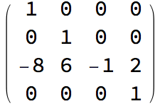 bend matrix