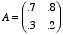 2x2 stochastic