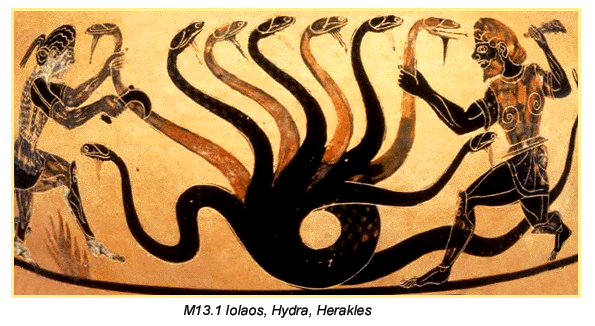 Hydra, Herakles