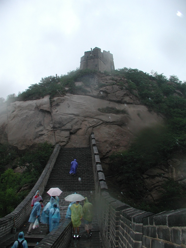 Great Wall (with raindrops and fog on lens) \n (Click for next picture)